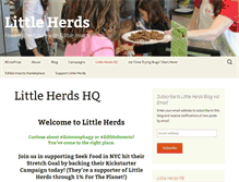 Tablet Screenshot of littleherds.org
